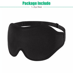 3D Travel Silk Eye Mask Sleeping Relax Blindfold