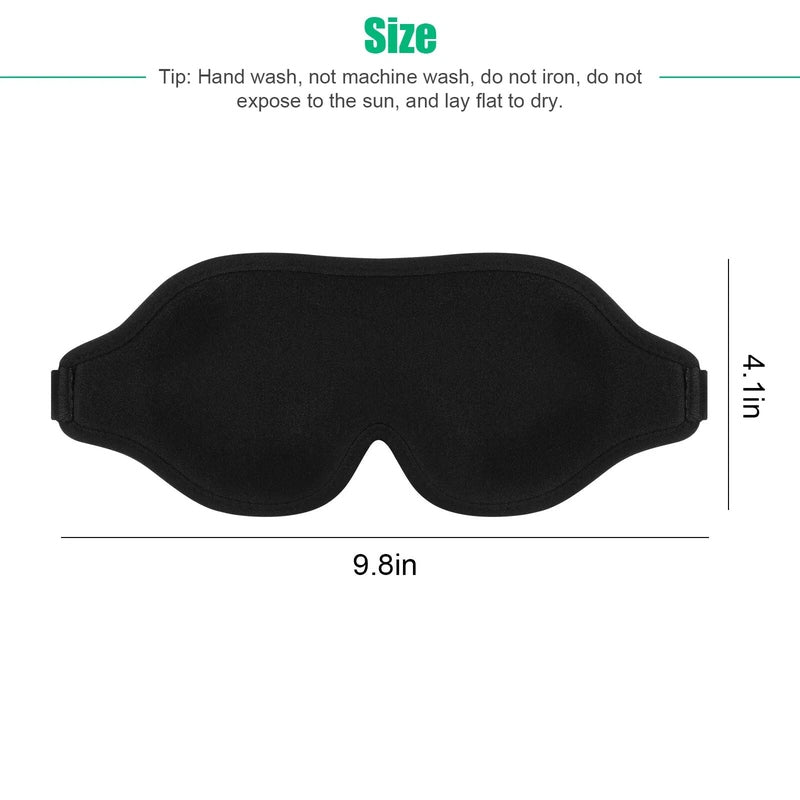 3D Travel Silk Eye Mask Sleeping Relax Blindfold